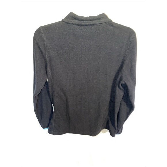 Orvis Women’s Running Jacket Size Medium Black Zip Collar Athleisure Hiking Walk - Picture 8 of 12